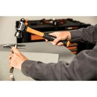 Ball Pein Hammer, 32 oz. Head Weight, Plain/Polished Face, Fibreglass Handle Pathway Supply LP