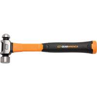 Ball Pein Hammer, 16 oz. Head Weight, Plain/Polished Face, Fibreglass Handle Pathway Supply LP