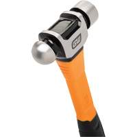 Ball Pein Hammer, 16 oz. Head Weight, Plain/Polished Face, Fibreglass Handle Pathway Supply LP
