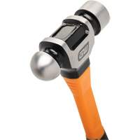 Ball Pein Hammer, 32 oz. Head Weight, Plain/Polished Face, Fibreglass Handle Pathway Supply LP