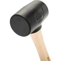 Rubber Mallet, 16 oz., Wood Handle, 13" L Pathway Supply LP