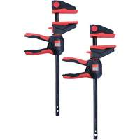 Ensemble de serre-joints &agrave; g&acirc;chette pour barres &agrave; une main avec poign&eacute;e rotative &agrave; 360°, 12" (304,8 mm) Pathway Supply LP