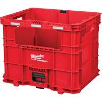 PACKOUT XL Crate, 15-3/4" x 18-5/8" x 15", Black/Red Pathway Supply LP