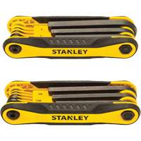 2-Piece Durable Folding Hex Keys, 8 Pcs., Metric & Imperial Pathway Supply LP