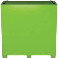 Ventilated Onsite PPE Storage Cabinet, Steel, High-Visibility Lime Green Pathway Supply LP