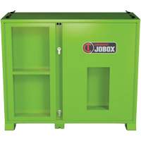Ventilated Onsite PPE Storage Cabinet, Steel, High-Visibility Lime Green Pathway Supply LP