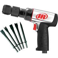 Heavy-Duty Air Hammer with Chisels, 16.2 CFM, 1/4" NPT, 3330 BPM, 3/4" x 2-1/2" (0.0mm x 0.0mm) Pathway Supply LP