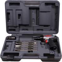 Heavy-Duty Air Hammer with Chisels, 16.2 CFM, 1/4" NPT, 3330 BPM, 3/4" x 2-1/2" (0.0mm x 0.0mm) Pathway Supply LP
