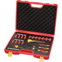 3/8" Drive VDE Insulated Tool Set, 1000 V, 20 Pcs Pathway Supply LP