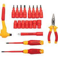 3/8" Drive VDE Insulated Tool Set, 1000 V, 20 Pcs Pathway Supply LP