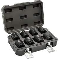 Jeu de douilles m&eacute;triques &agrave; 6 pans, 8 Mcx, Chocs, Prise de 3/4" Pathway Supply LP