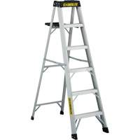 3400 Series Industrial Extra Heavy-Duty Step Ladder, 6', Aluminum, 300 lbs. Capacity, Type 1A Pathway Supply LP