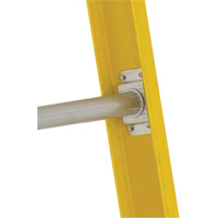 Industrial Extra Heavy-Duty Straight Ladders (5600 Series), 8', Fibreglass, 375 lbs., CSA Grade 1AA Pathway Supply LP
