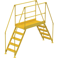 &eacute;chelles de liaison, 115-1/2" Port&eacute;e hors tout, 50" ha x 60" p, 24" Largeur de la marche Pathway Supply LP