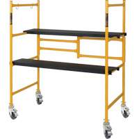 Jobsite Series 4' Basic Mini Scaffold Kit, Steel Frame, 41" D x 45-3/4" H Pathway Supply LP