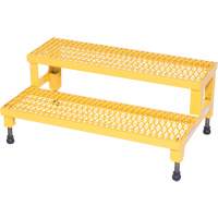 Plate-forme ajustable Step-Mate, 2 marche(s), 36-3/16" la x 22-7/8" lo x 15-1/4" h, Capacit&eacute; 500 lb Pathway Supply LP