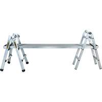 Telescoping Multi-Position Ladder, 2.916' - 9.75', Aluminum, 300 lbs., CSA Grade 1A VD689 | Pathway Supply LP