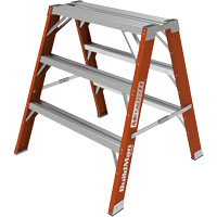 Buildman™ Step-up Workbench, 3' H x 34.75" W x 33.25" D, 300 lbs. Capacity, Fibreglass VD700 | Pathway Supply LP