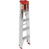 Step Ladder with Paint Tray, 5', Aluminum, 200 lbs. Capacity, Type 3 Pathway Supply LP