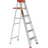 Step Ladder with Paint Tray, 6', Aluminum, 200 lbs. Capacity, Type 3 Pathway Supply LP