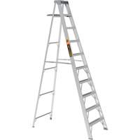 Step Ladder with Paint Tray, 10', Aluminum, 225 lbs. Capacity, Type 2 Pathway Supply LP
