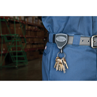 Super48™ Key Chains, Polycarbonate, 48" Cable, Belt Clip Attachment VE525 | Pathway Supply LP