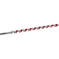 Ship Auger Drill Bit, 13/16" Diameter, 15" Flute, 7/16" Hex Shank Pathway Supply LP