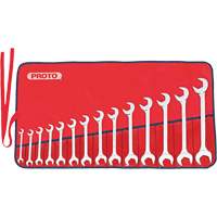 Full Polish Angle Wrench Set, Open-Ended, 14 Pieces, Imperial Pathway Supply LP