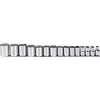 Socket Set, 15 Pcs, 1/2" Drive Size Pathway Supply LP