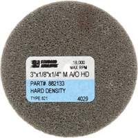 Standard Abrasives Unitized Wheel, 3" x 1/4", 1/4" Arbor, Fine Grit, Aluminum Oxide Pathway Supply LP