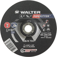 PIPEFITTER Grinding Wheel, 7" x 5/32", 7/8" Arbor, Type 27 Pathway Supply LP