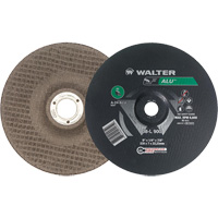 Aluminium Depressed Centre Grinding Wheels, 9" x 1/4", 7/8" Arbor, Type 27 Pathway Supply LP