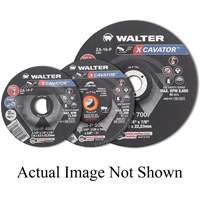 XCAVATOR Grinding Wheel, 4-1/2" x 1/4", 5/8"-11 Arbor, Zirconium, Type 27 Pathway Supply LP