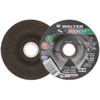FLEXCUT Grinding Wheel, 4-1/2", 36 Grit, Aluminum Oxide, 7/8", 13300 RPM, Type 29 Pathway Supply LP