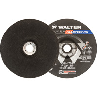 ALLSTEEL XX Depressed Centre Grinding Wheels, 7" x 1/8", 7/8" Arbor, Type 27 Pathway Supply LP
