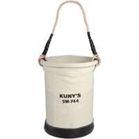 Heavy-Duty Buckets, 11" L x 11" W x 16" H, Canvas, Beige Pathway Supply LP