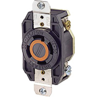 Prise encastr&eacute;e mise &agrave; la terre simple &agrave; trois bornes et quatre fils Pathway Supply LP