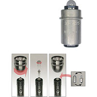 Mini&reg; Flashlights, LED, 97 Lumens, AA Batteries Pathway Supply LP