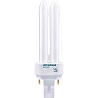 Dulux&reg; D/E Double-Tube Compact Fluorescent Lamp, D (T4), 13 W, 4100 K, G24Q-1 Base, 20000 hrs. Pathway Supply LP