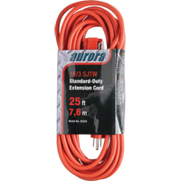 Cordon rallonge, Int&eacute;rieur/ext&eacute;rieur, SJTW, AWG 16/3, 13 A, 25' Pathway Supply LP
