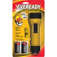 Eveready&reg; Industrial Economy Flashlight, LED, 35 Lumens, D Batteries Pathway Supply LP
