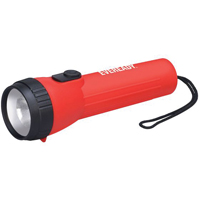 Industrial General Purpose Flashlight, LED, 25 Lumens, D Batteries Pathway Supply LP