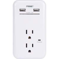 Prime&reg; USB Charger with Surge Protector Pathway Supply LP