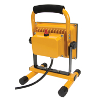 Portable Work Light, LED, 20 W, 2500 Lumens, Aluminum Housing Pathway Supply LP