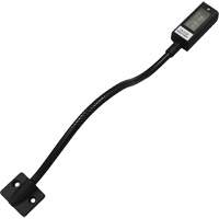 LED Gooseneck Maplight, 1 W, LED, 12" Neck, Black Pathway Supply LP