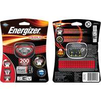 Vision Headlight, LED, 200 Lumens, 8.5 Hrs. Run Time, AAA Batteries Pathway Supply LP