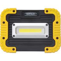 Portable Work Light, LED, 10 W, 1000 Lumens, Plastic Housing Pathway Supply LP