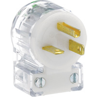 Prise de rallonge &agrave; angle de qualit&eacute; hospitali&egrave;re, Nylon, 20 A, 125 V Pathway Supply LP
