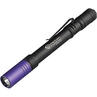 Lampe stylo UV avec port de recharge micro USB Stylus Pro, DEL, Corps en Aluminium, piles Rechargeable, Compris Pathway Supply LP