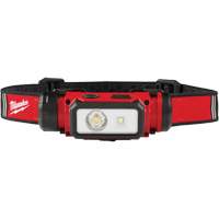 REDLITHIUM USB Hardhat Headlamp, LED, 600 Lumens, 5 Hrs. Run Time, Rechargeable Batteries Pathway Supply LP